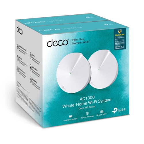 Router Tp-Link Deco M5 (2-Pack) AC1300 Whole Home Mesh