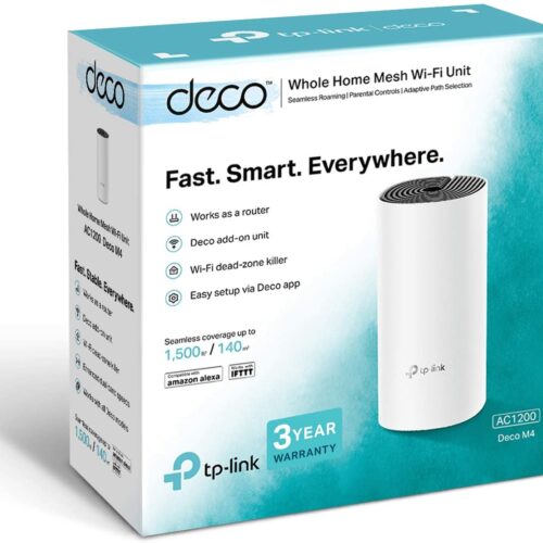 d05b00_8996008bbc2343e88fabca525ef25127mv2.jpg Router Tp-Link Deco M4 (1-Pack) AC1200 Whole Home Mesh