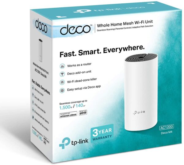d05b00_8996008bbc2343e88fabca525ef25127mv2.jpg Router Tp-Link Deco M4 (1-Pack) AC1200 Whole Home Mesh