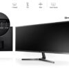 Monitor led 34" Samsung ultrawide s34j552wqn