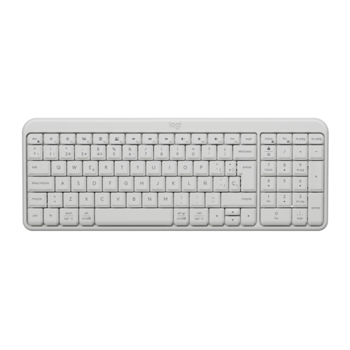 Teclado Logitech K250 Inalambrico White