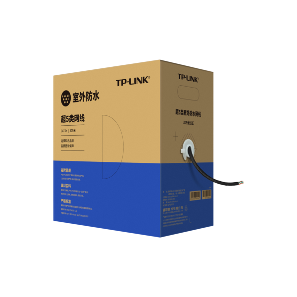 dbff9d_0e52883fa21249f2b82a703e294332b2mv2.png Bobina de Cable UTP Exterior TP-Link 305 Metros Cat.5e TL-EC5E-305AE