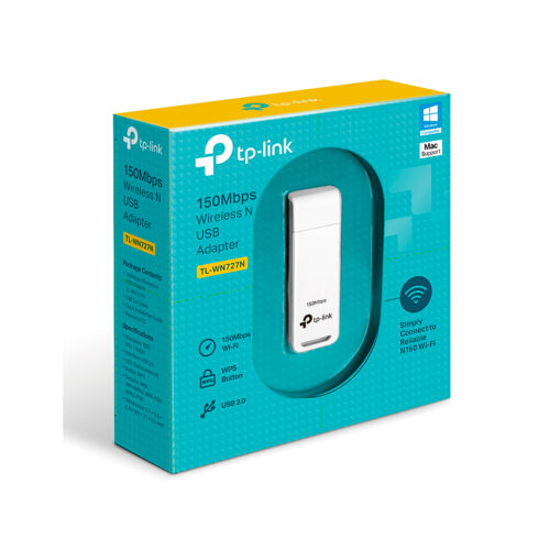 Receptor Tp-Link TL-WN727N Wireless N USB 150mbps