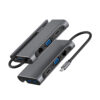 Hub Havit HB4001 Tipo C HDMI-VGA-RJ45-USB
