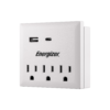 dbff9d_1fb9a0d9c52245eab484c866dffacb14mv2.png Regleta Energizer 3 Tomas + 2 Puertos - USB A + USB C - YB-203-2U-P