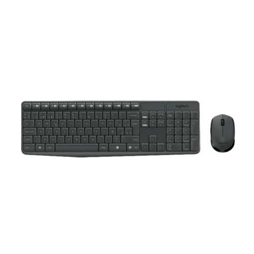 Combo teclado y mouse Logitech MK235 Inalambrico