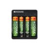 Bateria Kodak Recargable 2 x AA + 2 x AAA + Cargador