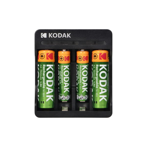 Bateria Kodak Recargable 2 x AA + 2 x AAA + Cargador
