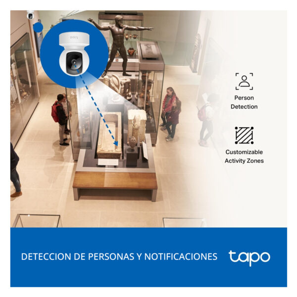 Camara Tapo C202 1080P FULL HD Interior
