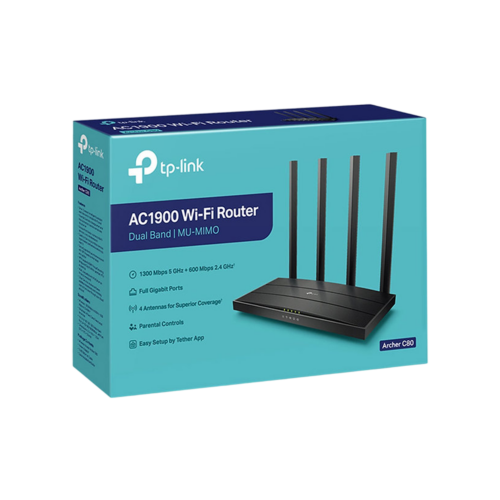 dbff9d_331e66116e7c4fd6982e52d27c3a54b6mv2.png Router Tp-Link Archer C80 AC1900 Dual Band