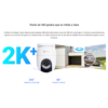 Camara Ezviz CB8 Lite 2K Exterior + Panel Solar