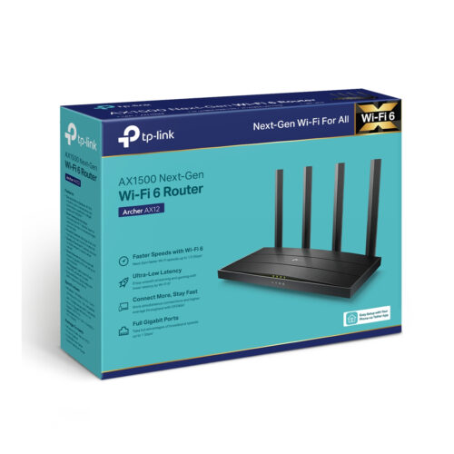dbff9d_37008665eb0c465da98ee532994e49ffmv2.jpg Router Tp-Link Archer AX12 AX1500 WiFi 6