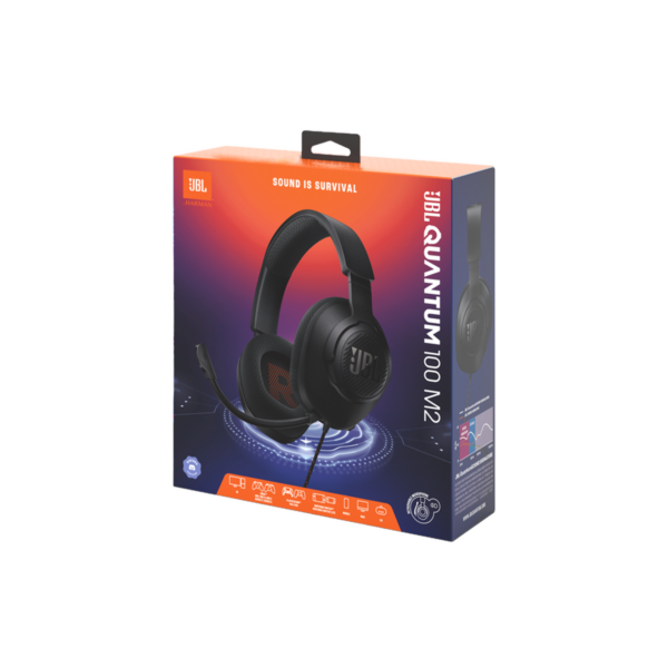 Audifono JBL Quantum 100 M2 Gaming Black
