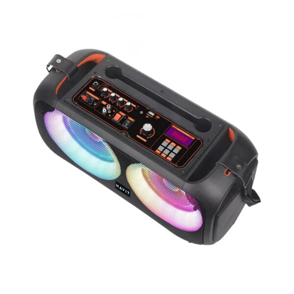 dbff9d_404f522fca144543a49bc9b8e0939efbmv2.jpg Corneta Havit SQ127BT Bluetooth RGB para Exteriores con Microfono