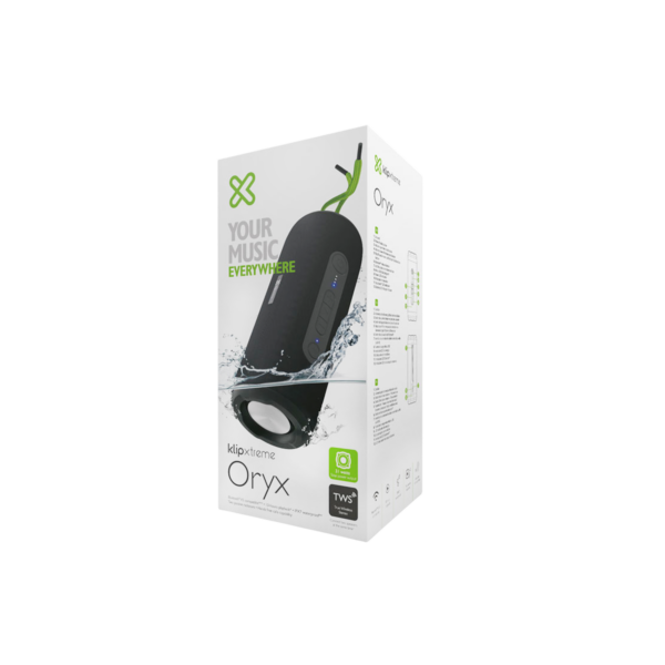 dbff9d_43368868e3d2461595f0bdb71cdce571mv2.png Corneta Klip Xtreme Kbs-600 Oryx Ipx7 TWS Inalambrica
