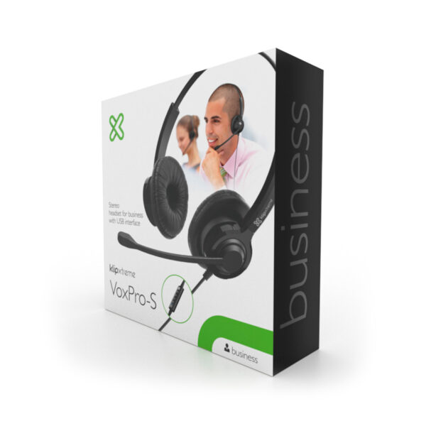 Audifono Microfono Klip Xtreme Kch-911 Voxpro-S Alambrico Black USB