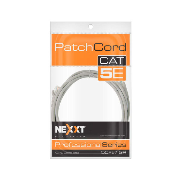 Cable Patch Cord NEXXT Professional Series CAT5e 50FT / 15M
