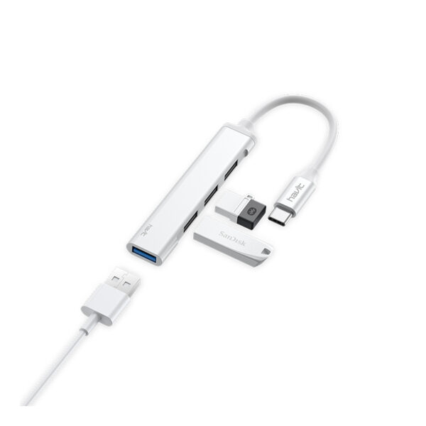 dbff9d_4f5dd76803d74b2099fbda7584c9db7bmv2.jpg Hub USB 3.0 Havit HB41 Tipo C 4 Puertos 5GBPS