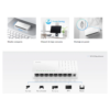 Switch Cudy 8 Puertos FS108D 10/100 Mbps