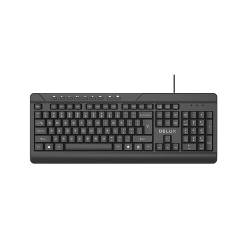 Teclado Delux K7010 Black USB