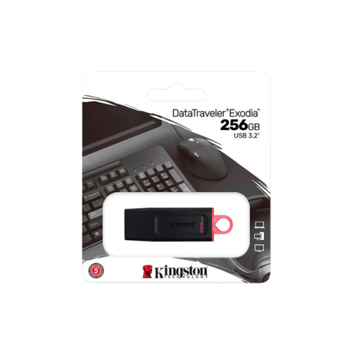 Pendrive 256GB Kingston Traveler Exodia