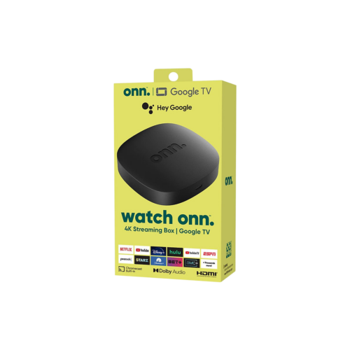 ONN Google TV 4k Streaming Box