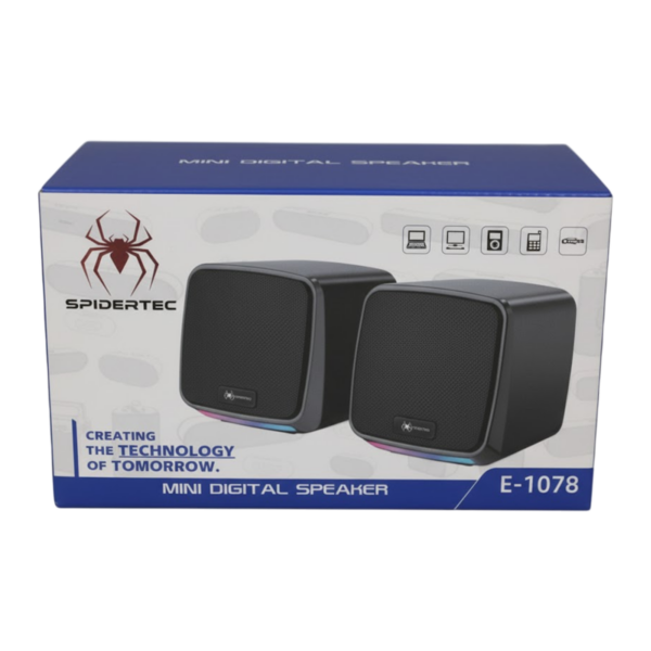 Corneta SpiderTec E-1078 RGB USB