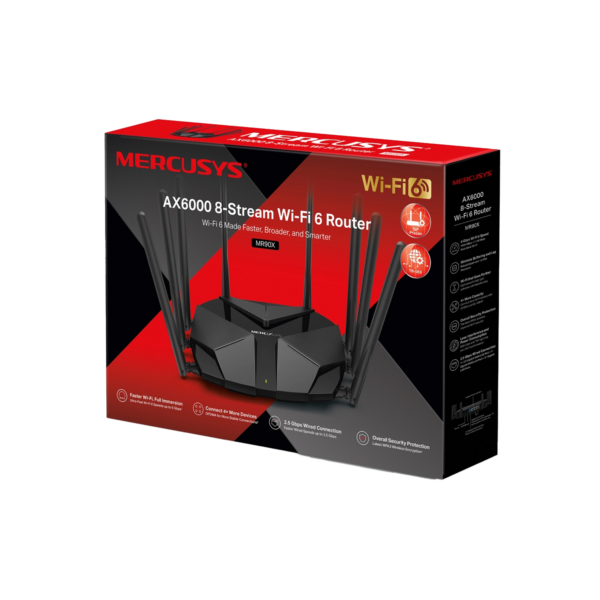 dbff9d_5a79858d99154b9bac679267369ea1bemv2.png Router Mercusys MR90X AX6000 WiFi 6 Dual Band
