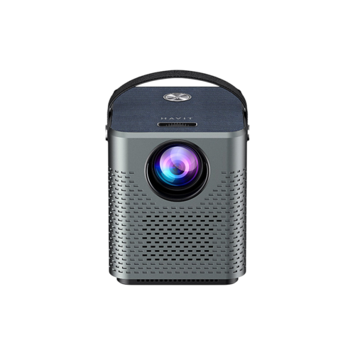 Proyector Mini Havit Pj205 Pro 4k Android Tv 9.0 Gris