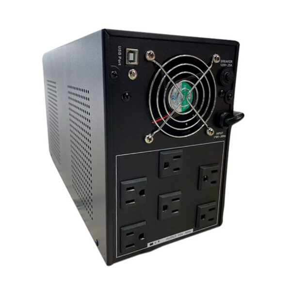 UPS HIKVISION 3000VA DS-UPS3000 LCD 6 Tomas