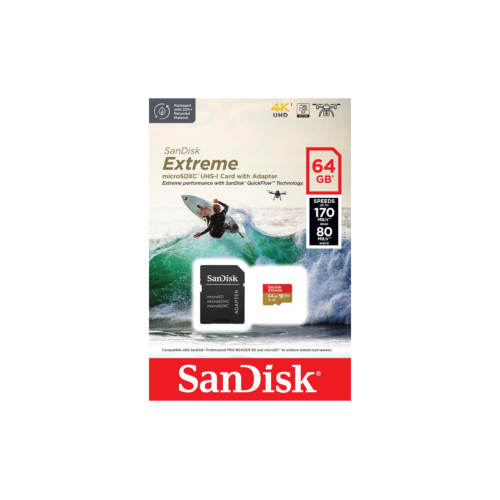 Memoria Micro SD 64GB Sandisk Extreme