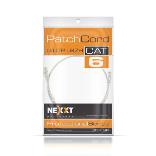 dbff9d_6be32bb337c84a22b3f4fe218b9a03bdmv2.jpg Cable Patch Cord NEXXT Professional Series LSZH CAT6A 3FT / 0.91M