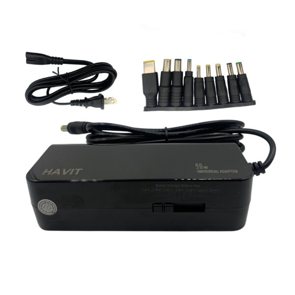 dbff9d_6e05661d913549e7a188b0ab988d6b14mv2.jpg Cargador Universal para Laptop Havit NA8029 de 9 Puntas 12v a 24v 90w