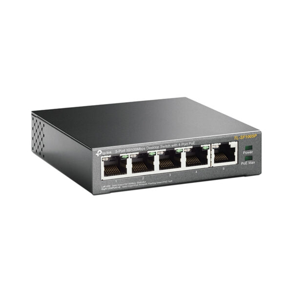 Switch TP-Link 5 Puertos TL-SF1005P 10/100MBPS + PoE Desktop