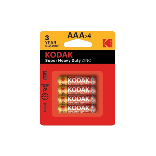 Bateria Kodak AAA x4 Super Heavy Duty