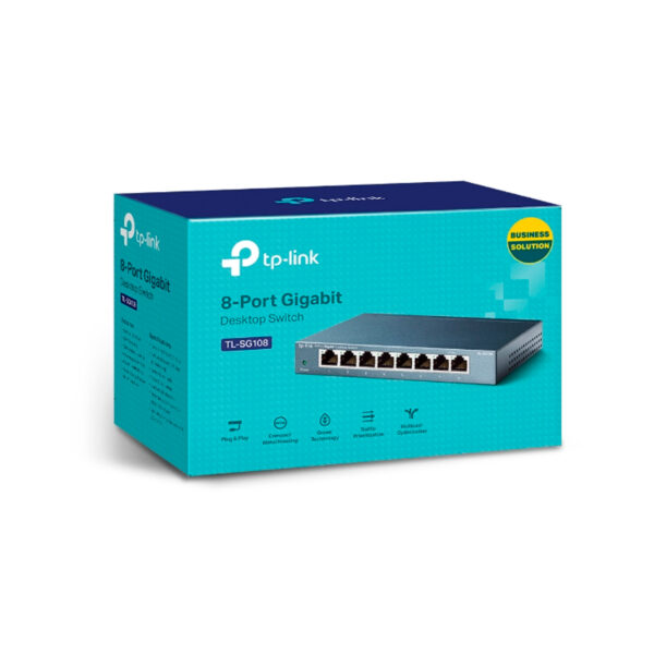 dbff9d_7734858059c0400caae68d3a1d58b80amv2.jpg Switch Tp-Link 8 Puertos TL-SG108 Gigabit Desktop