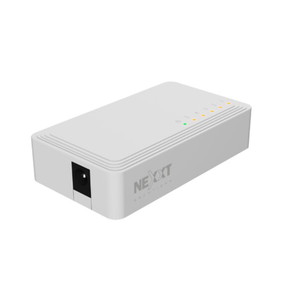 Switch Nexxt 5 Puertos Naxos 501-G Gigabit Desk
