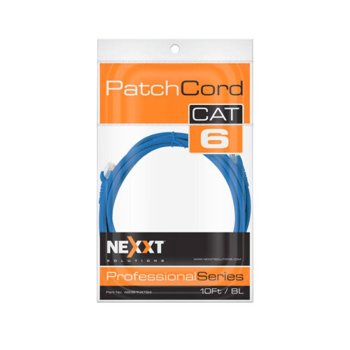 Cable Patch Cord NEXXT Professional Series CAT6 10FT / 3M