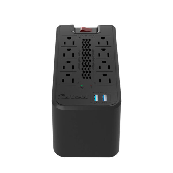dbff9d_8717677fe65c43e7a20d53c3e0494ae9mv2.jpg Regulador Forza 1200VA 8 tomas + 2 USB FVR-1221USB