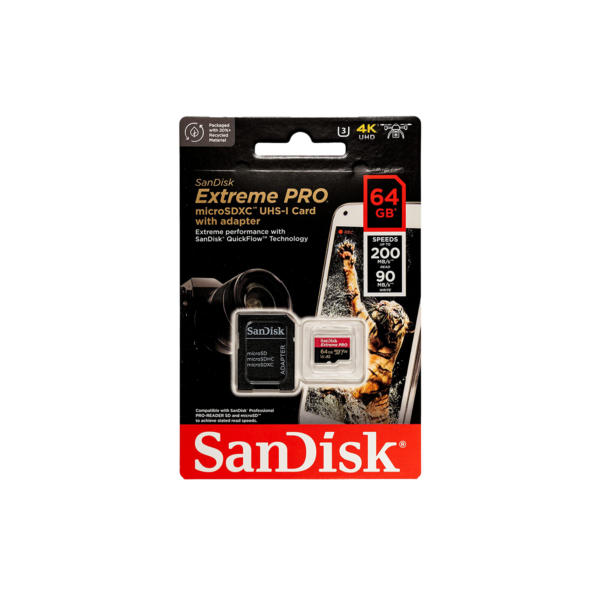 Memoria Micro SD 64GB Sandisk Extreme Pro