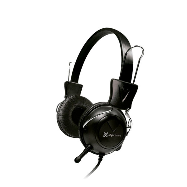 Audifono Microfono Klip Xtreme Ksh-320 Stereo Alambrico Black