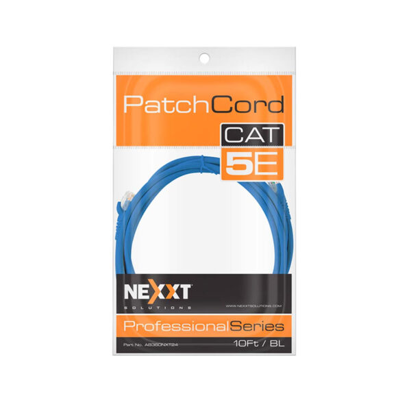 Cable Patch Cord NEXXT Professional Series CAT5e 10FT / 3M