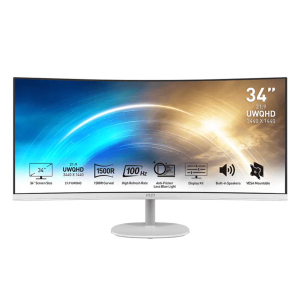 Monitor MSI 34" Curve PRO MP341 CQW