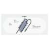 Hub Cudy UH500 Tipo C 6 en 1