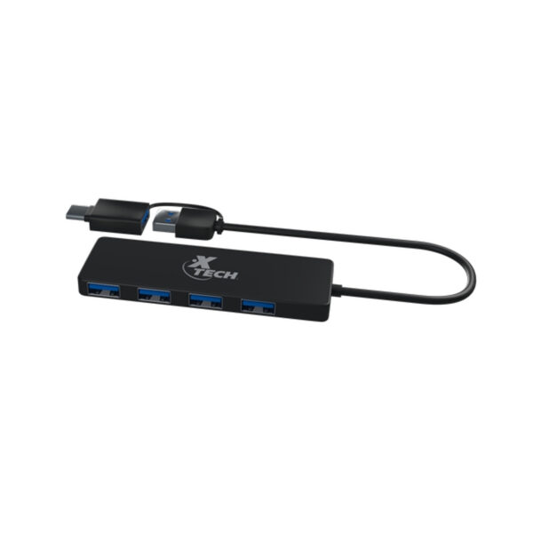 Hub XTech XTC-390 USB 3.0 4 Puertos