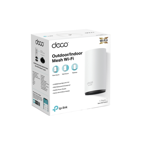 Router Tp-Link Deco X50 Outdoor (1 Pack) AX3000 WiFi 6