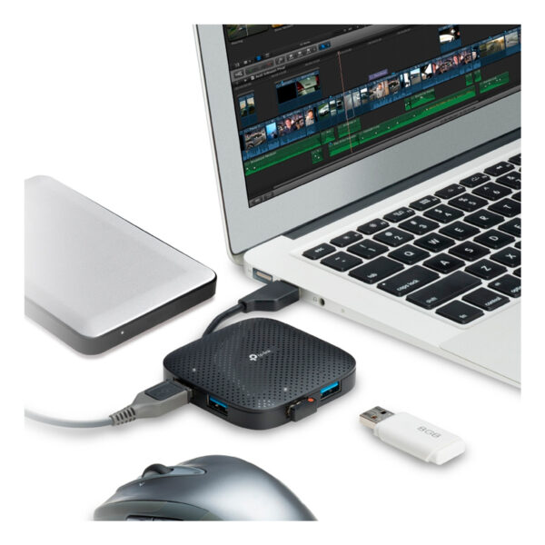 dbff9d_a18b6e774a5041e6aabda6e5129ba010mv2.jpg Hub Tp-Link uh400 USB 3.0 4-port
