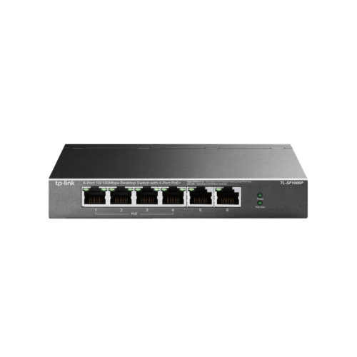 Switch TP-Link 6 Puertos TL-SF1006P 10/100 Mbps Desk + PoE