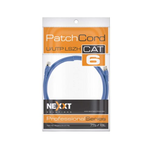 Cable Patch Cord NEXXT Professional Series CAT6A 7FT / 2M