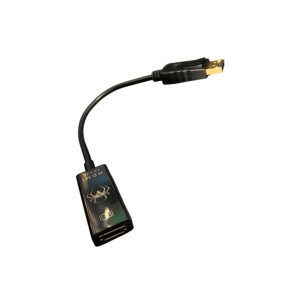 dbff9d_aeff72e26ce446c09c9f3b5c39a0e13amv2.png Cable Convertidor SpiderTec HDMI H a DisplayPort M